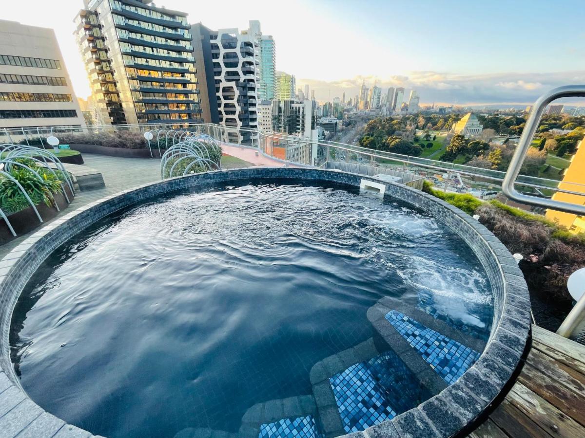 Cozy 1 Bed Apt & Spa,Free Parking ,Phenomena Views Melbourne Exteriér fotografie